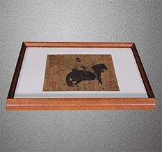 师宗书画装裱配框服务案例